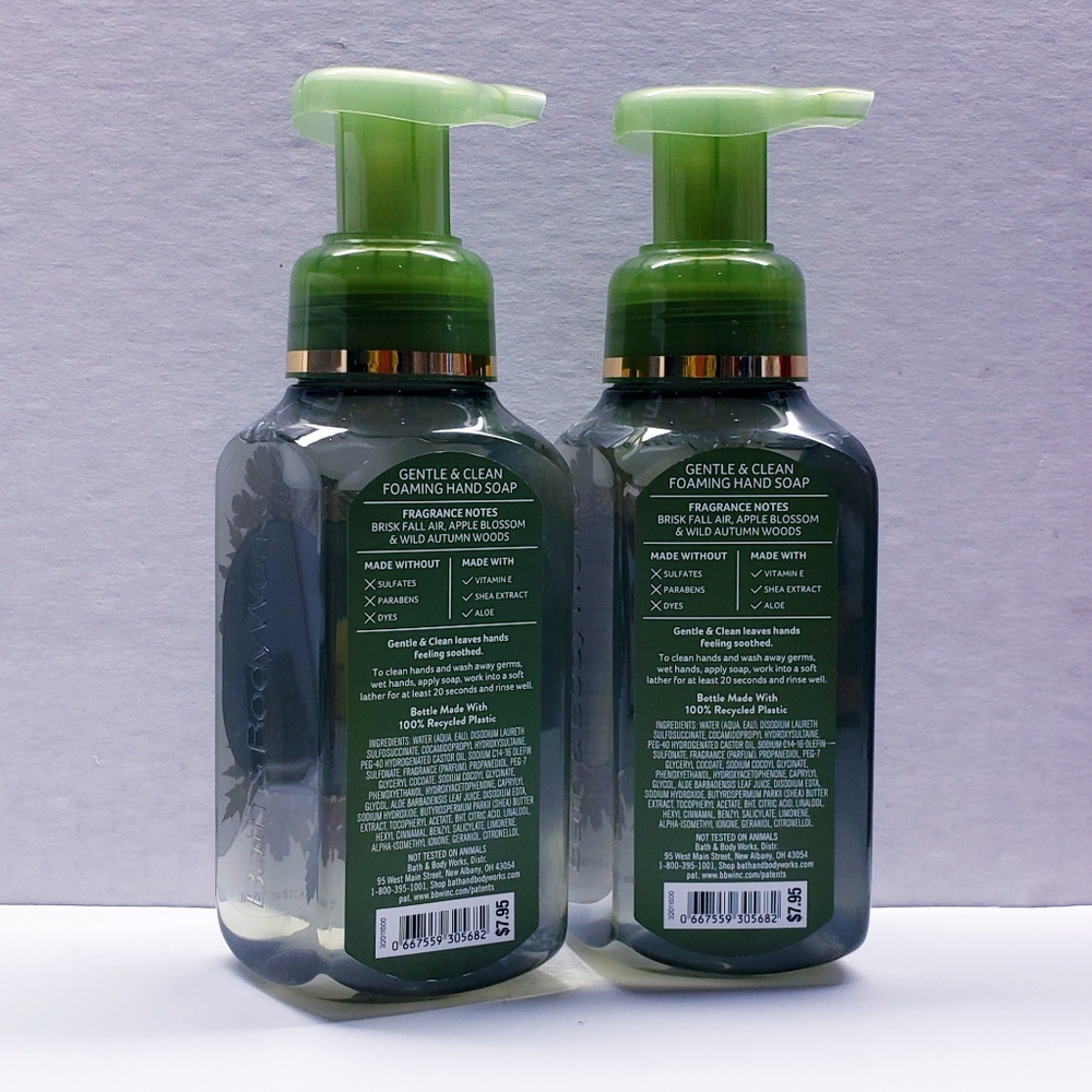 Bath & Body Works AUTUMN ADVENTURES Gentle & Clean Foaming Hand Soap (2 pcs) - Picture 3 of 3